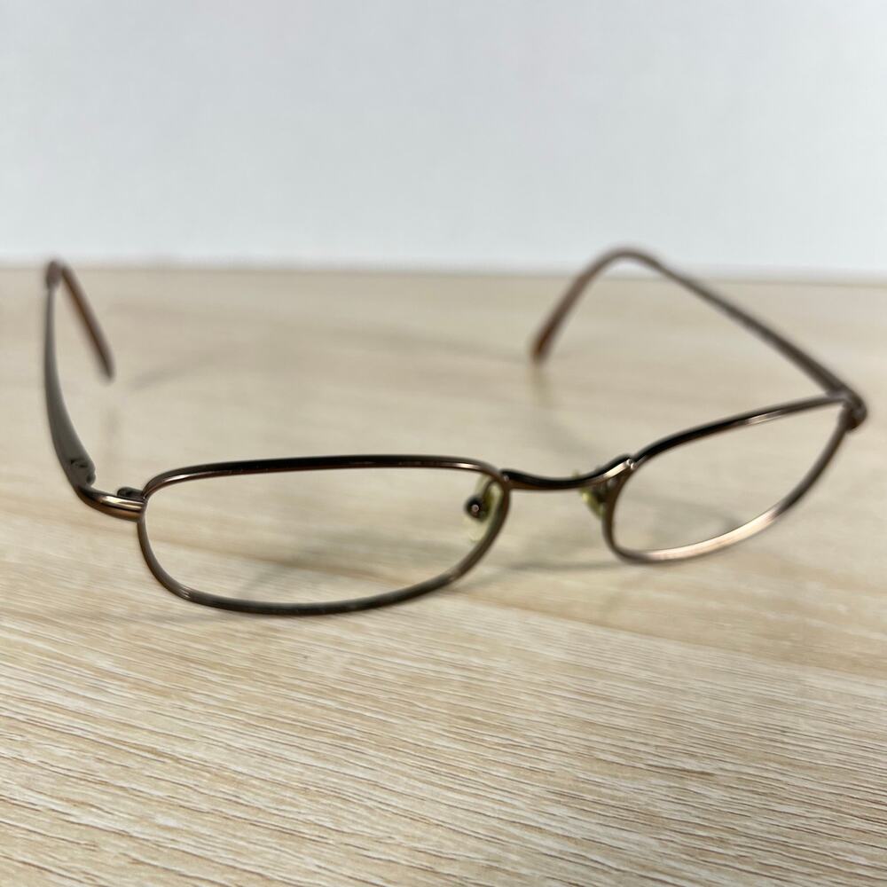Ray-Ban RB6020 2505 Eyeglasses Brown Metal Flex Hinge 53-19-135